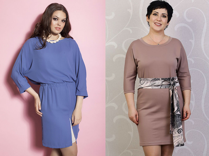 Построение выкройки платья с цельнокроеным рукавом | FashionElement.ru